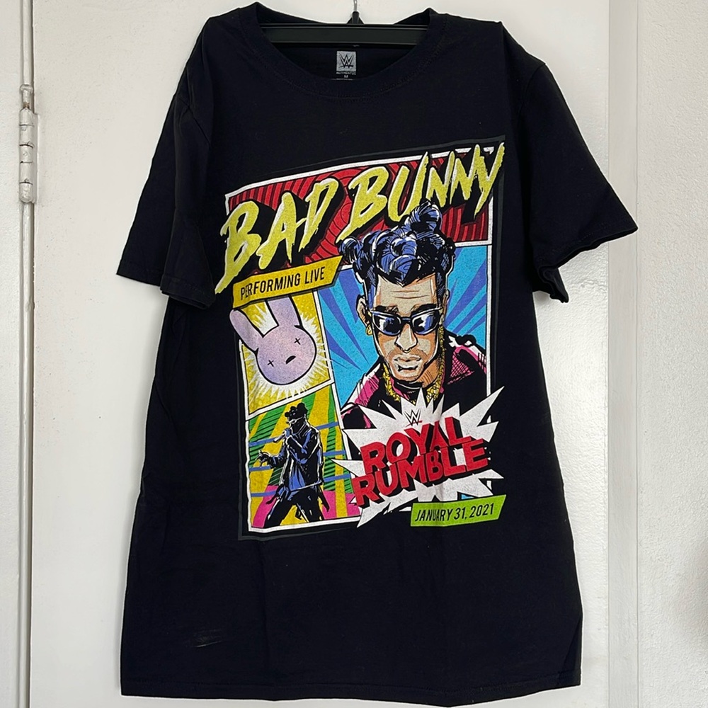 Bad Bunny Royal Rumble official T-shirt
